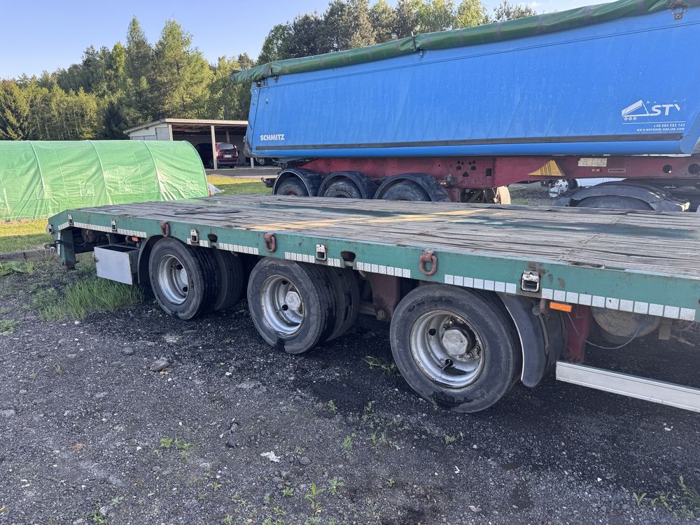 Naczepa telemega low deck rozciagana ES-GE