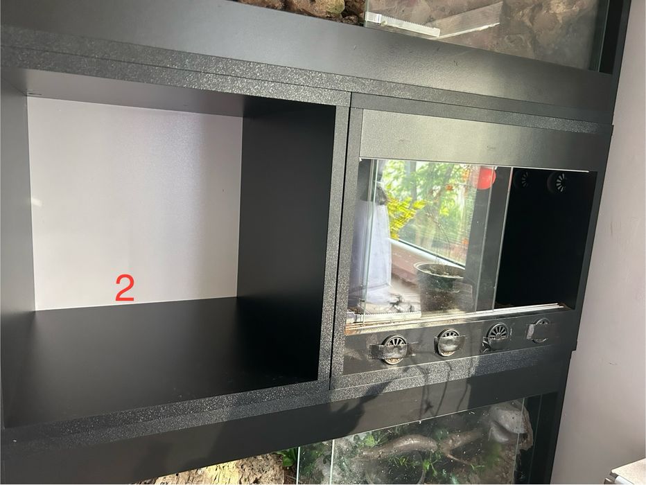 Terrarium dwa moduły