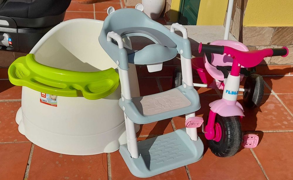 Cadeira auto e papá