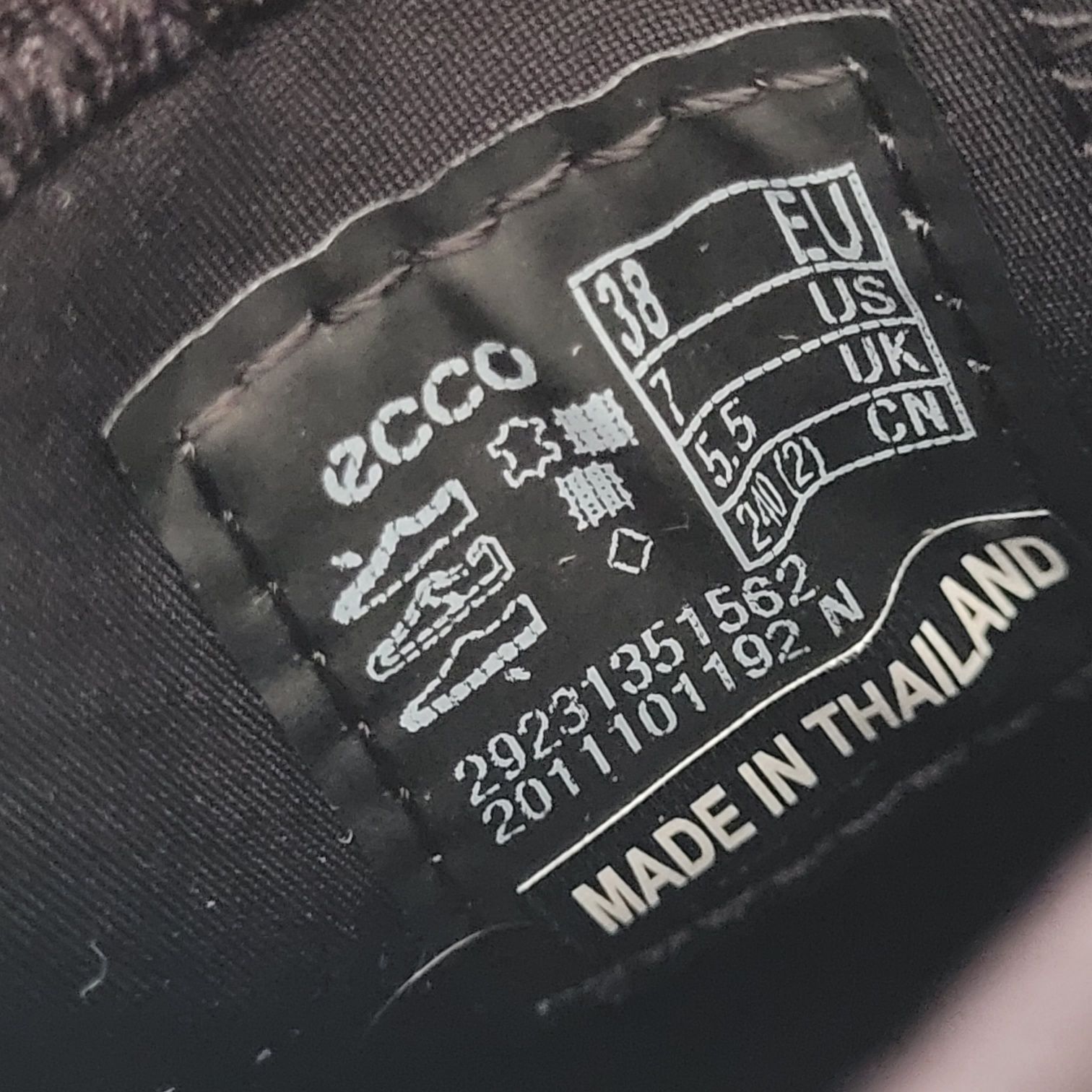 Мокасини шкіряні Оригінал Ecco Flexure 292313 рр.38