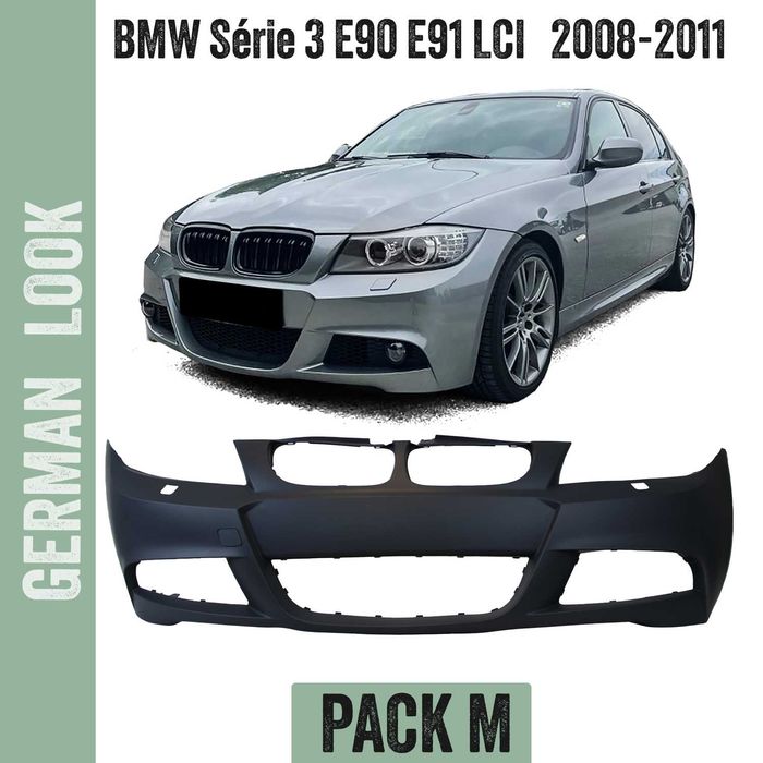 Para-choque frontal para BMW Série 3 E90 E91 2008 a 2013 LCI