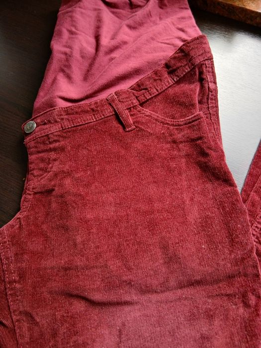 Spodnie struksowe ciążowe r.40 bpc