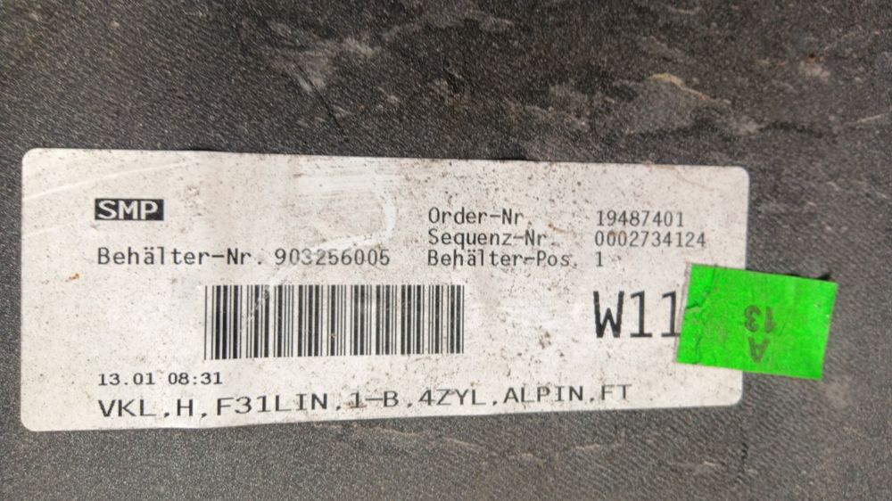 Parachoques BMW F31 line para choques série 3