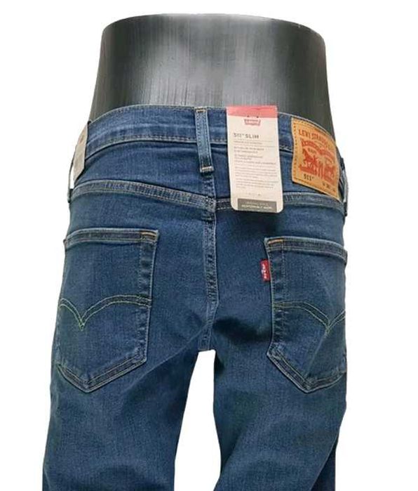 Męskie jeansy Levi's 511 Slim Panda nowe oryginalne Levisy - W30/L30