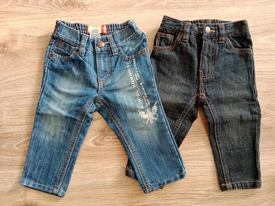 Jeansy 2szt OldNavy Kenneth Cole rozm. 80
