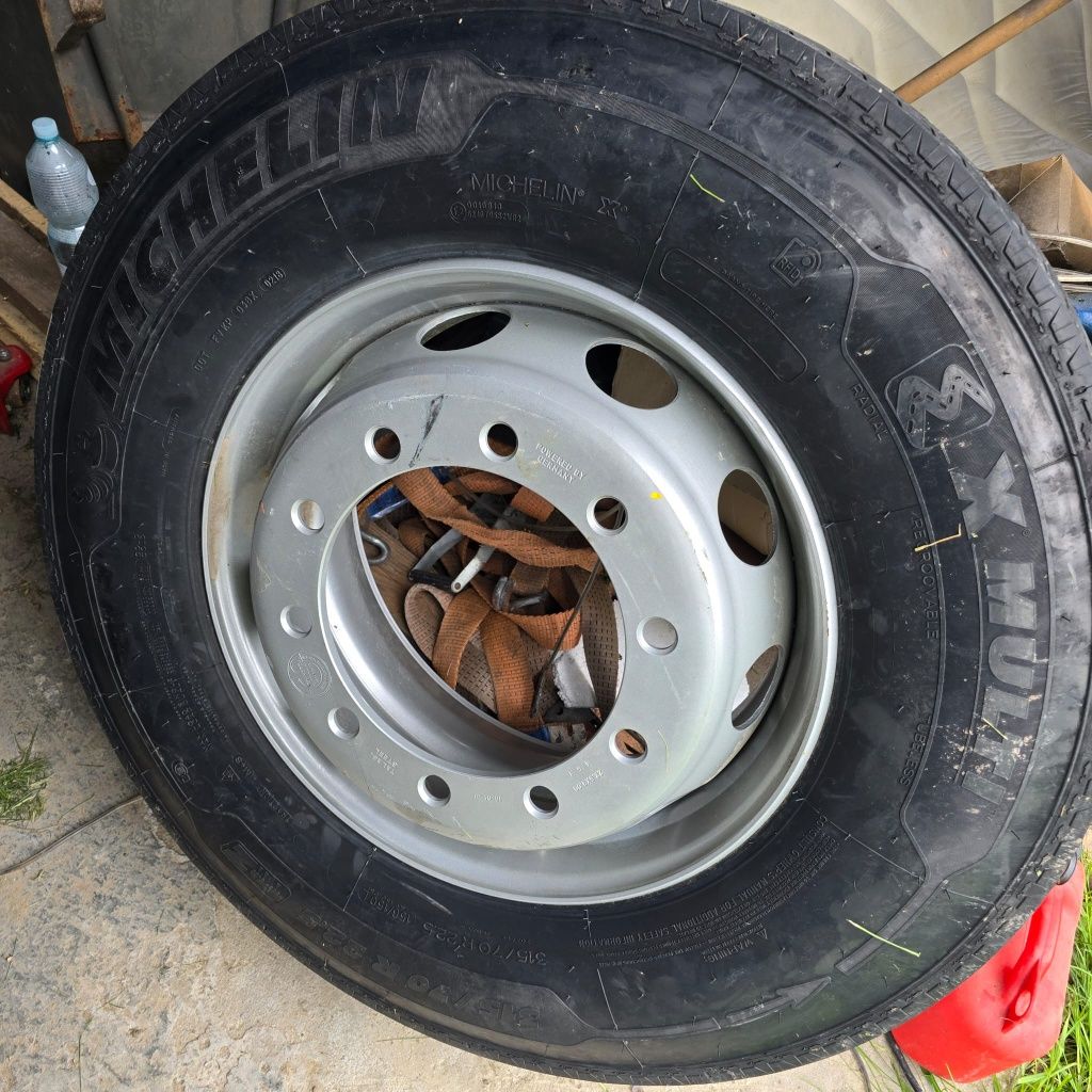 Opona, Koło, felga 315x70 22.5 Michelin X MULTI