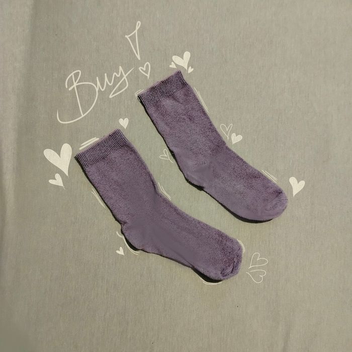 Fioletowe skarpety rozmiar 39 socks