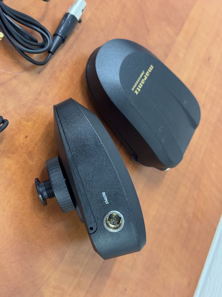 Zestaw bezprzewodowy Marantz PMD 750 r t oraz mikrofon krawatowy 750t