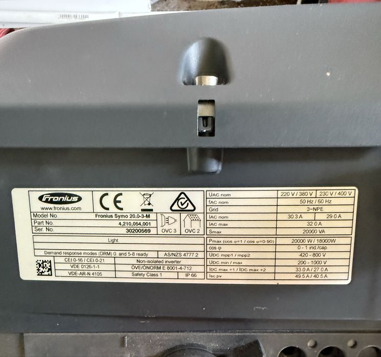 Інвертор Froniys 20квт