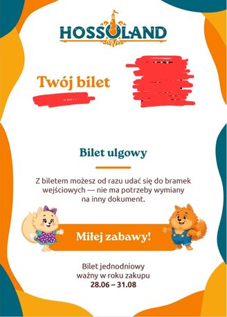 Bilety hossoland