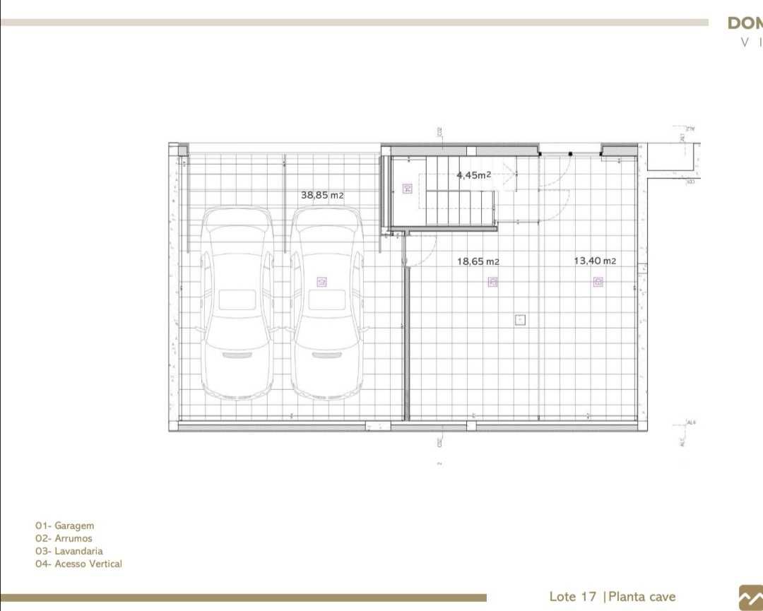 Lote de terreno c/ projeto aprovado p/ moradia de 3f, Gondomar