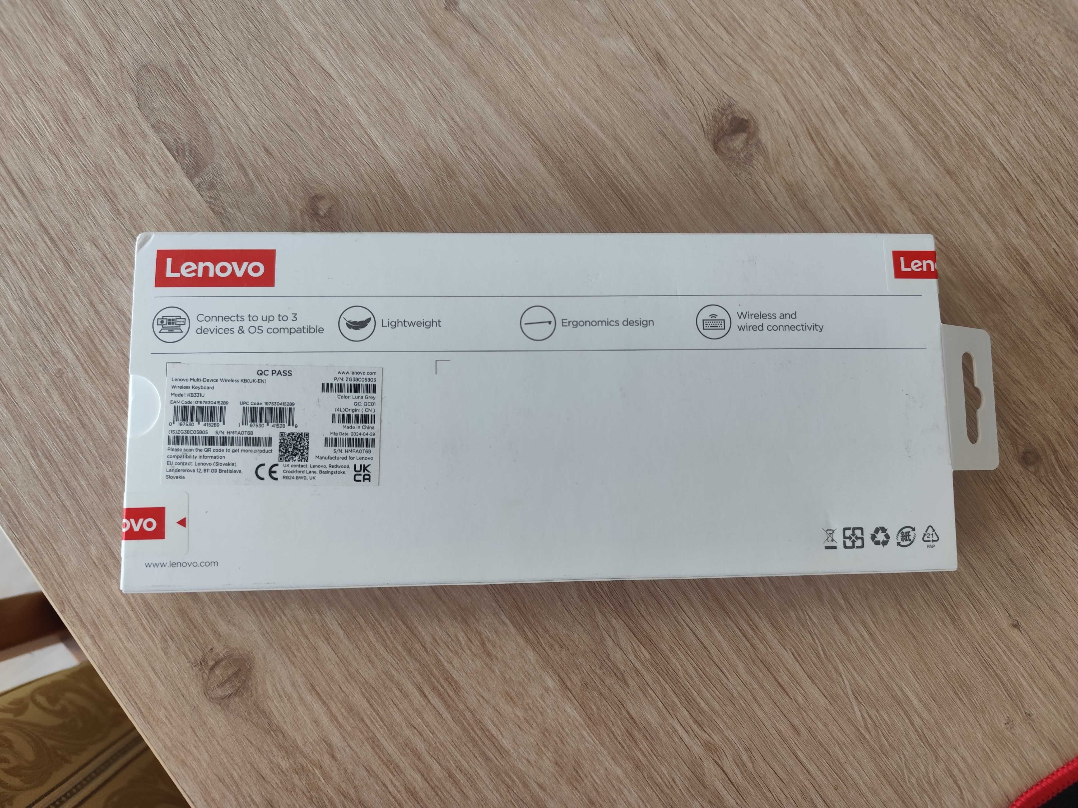 klawiatura bezprzewodowa Lenovo Multi-Device