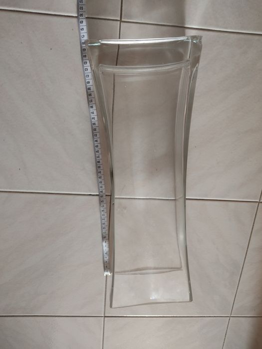Vaso de vidro alto