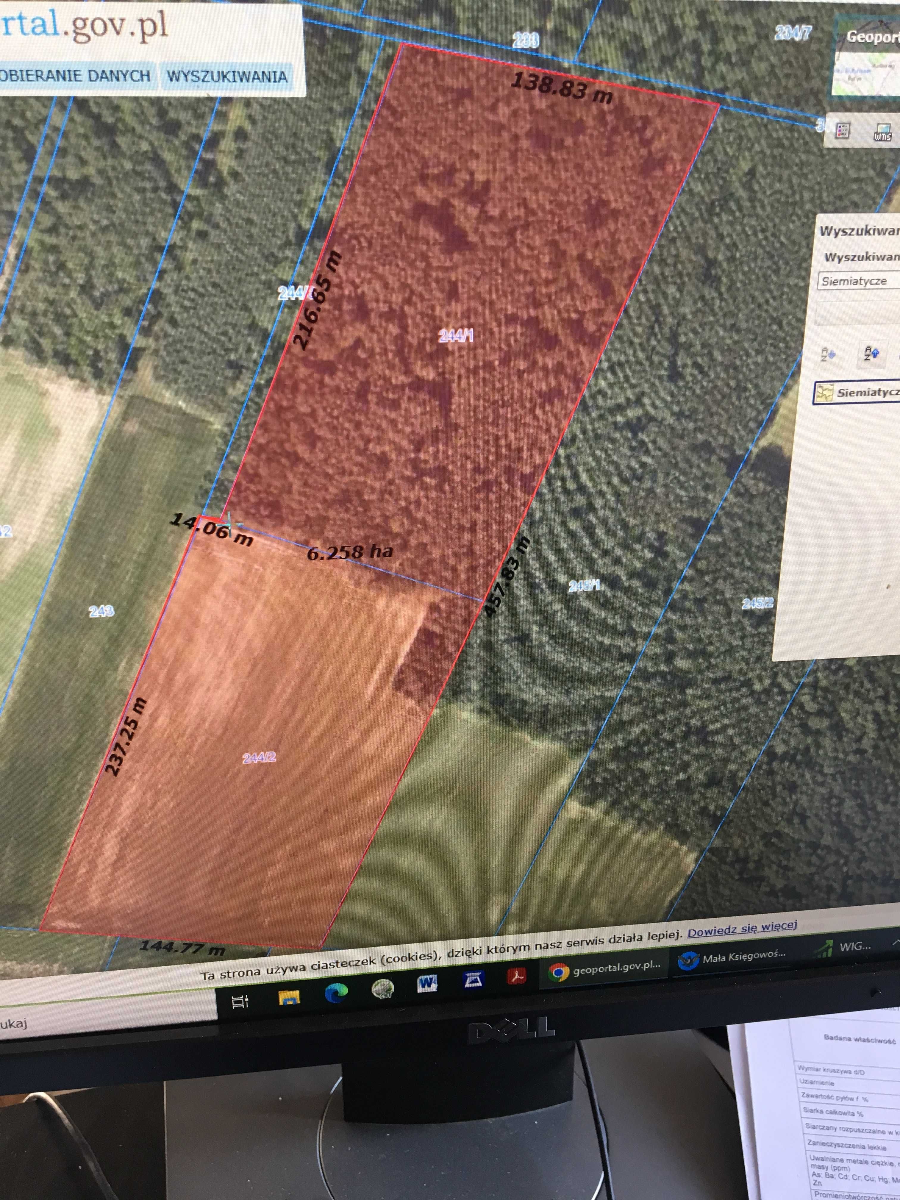 Żwirownia/kopalnia 6,4 ha Siemiatycze