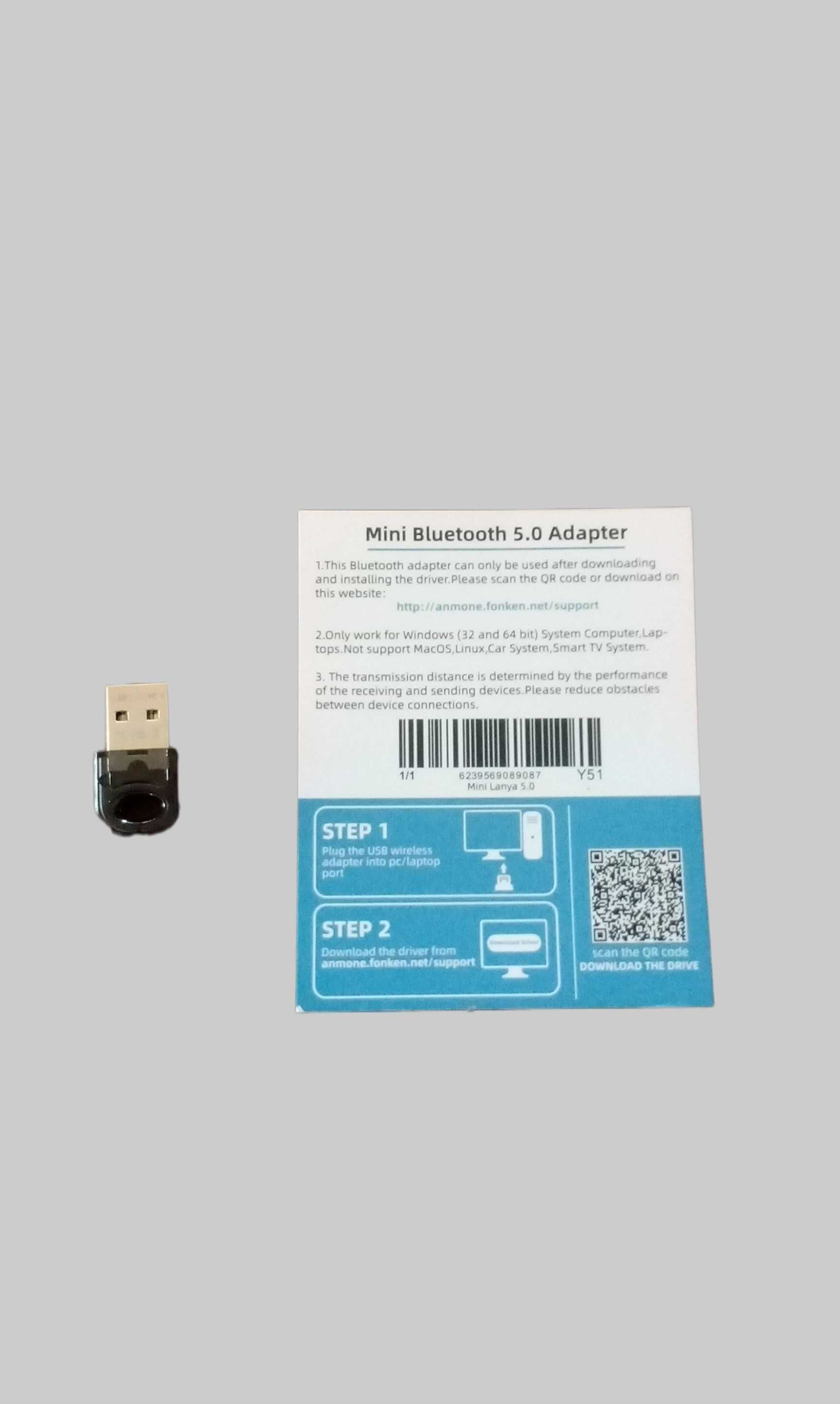 Vendo adaptador de Bluetooth