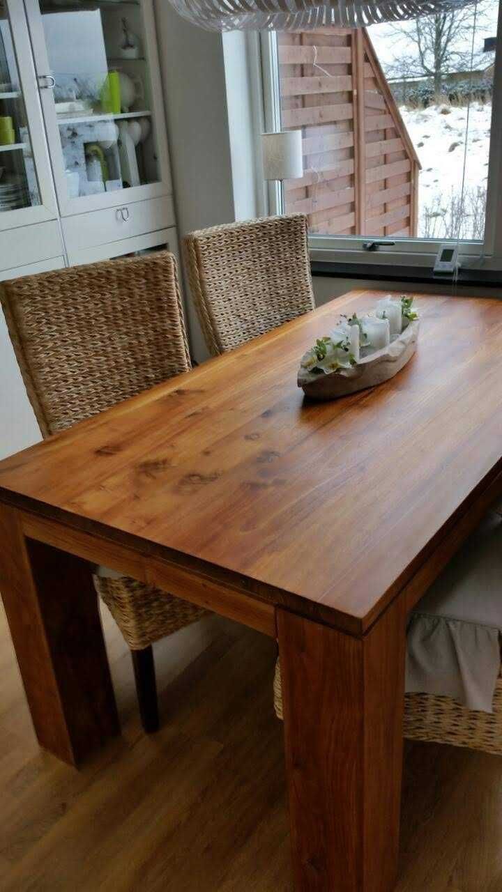 STÓŁ piękne afrykańskie drewno
