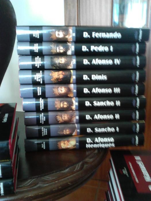 Colecção Reis De Portugal - 34 livros - Colecção completa