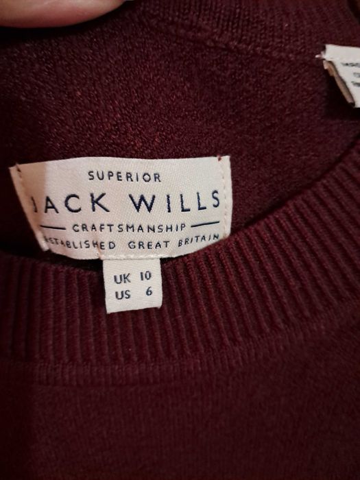 Сукня бордова від Jack Wills
