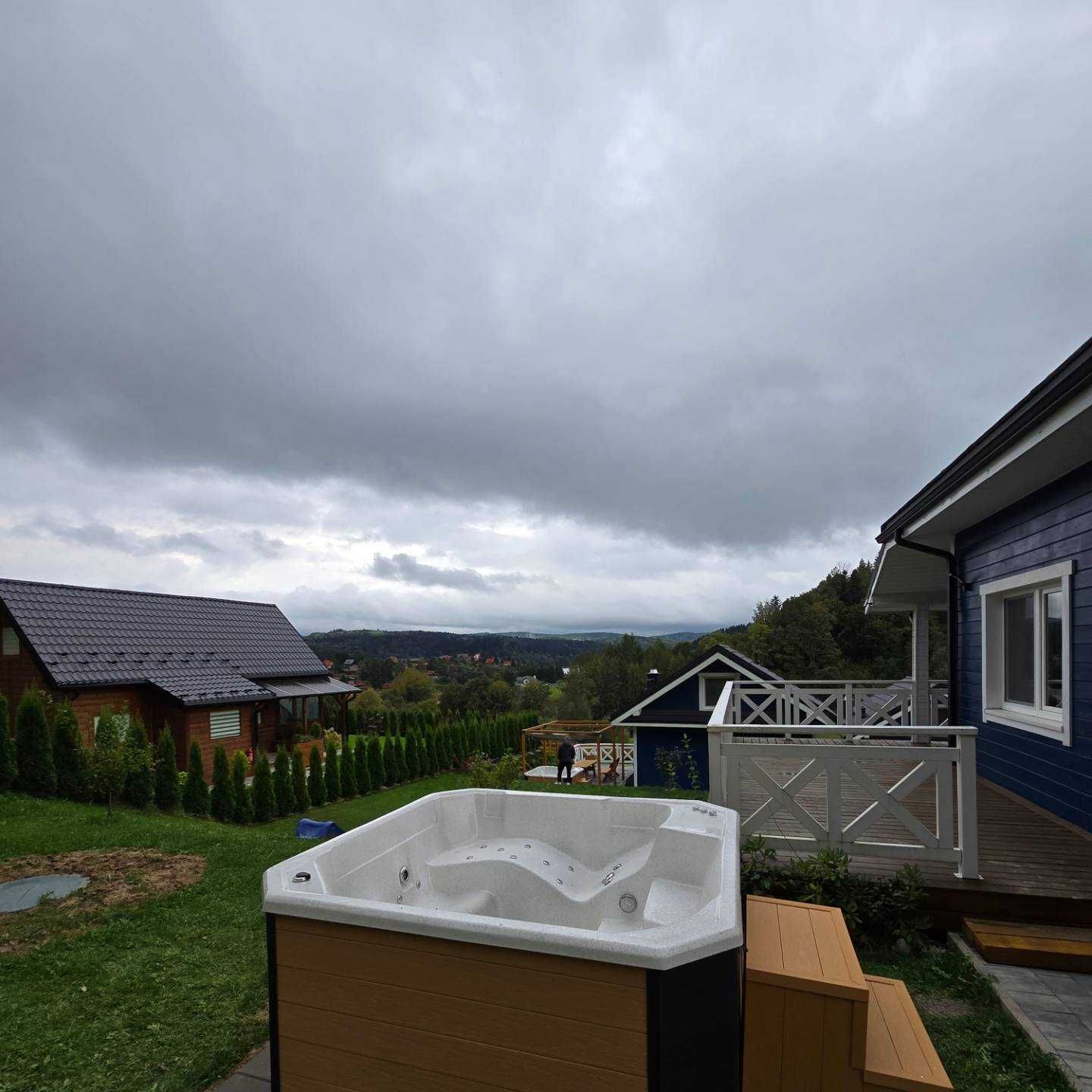 Jacuzzi ogrodowe balia wanna spa