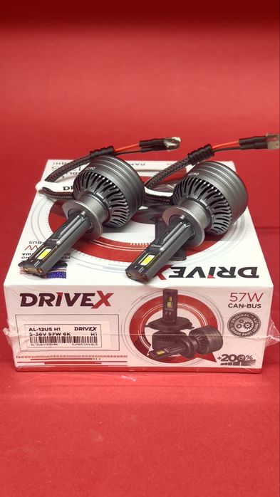 Лед лампи H7 HB3 HB4 H11 Drive X AL-12US з CAN для американських авто