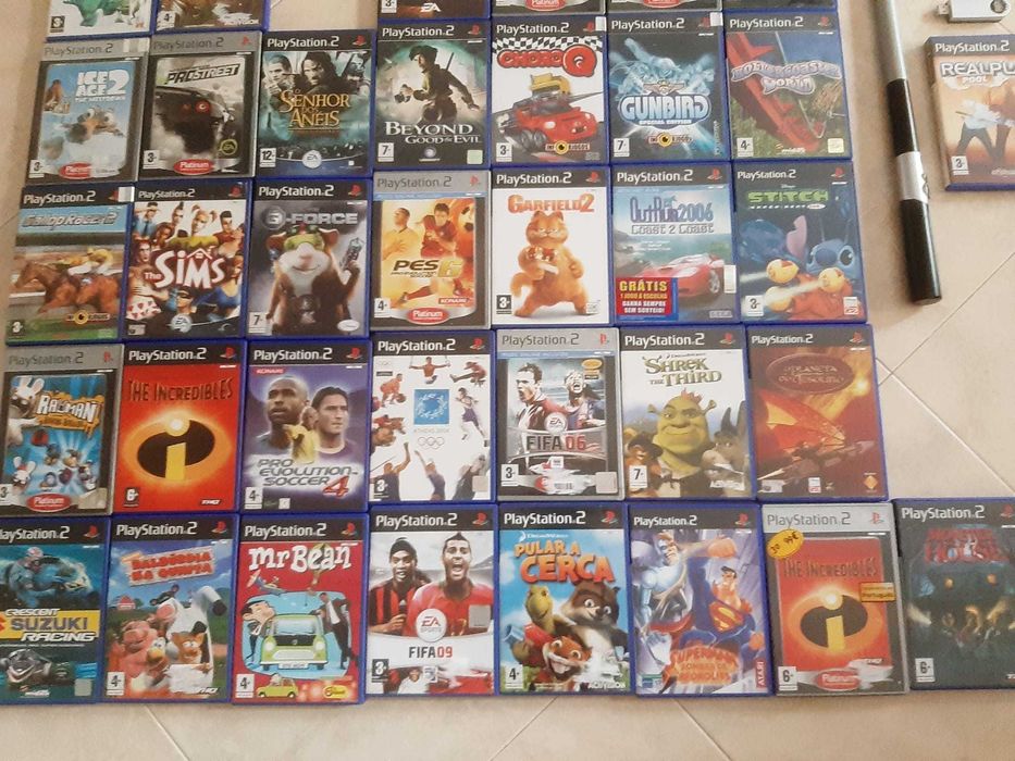 Jogos PS2 - A partir de 5 euros cada