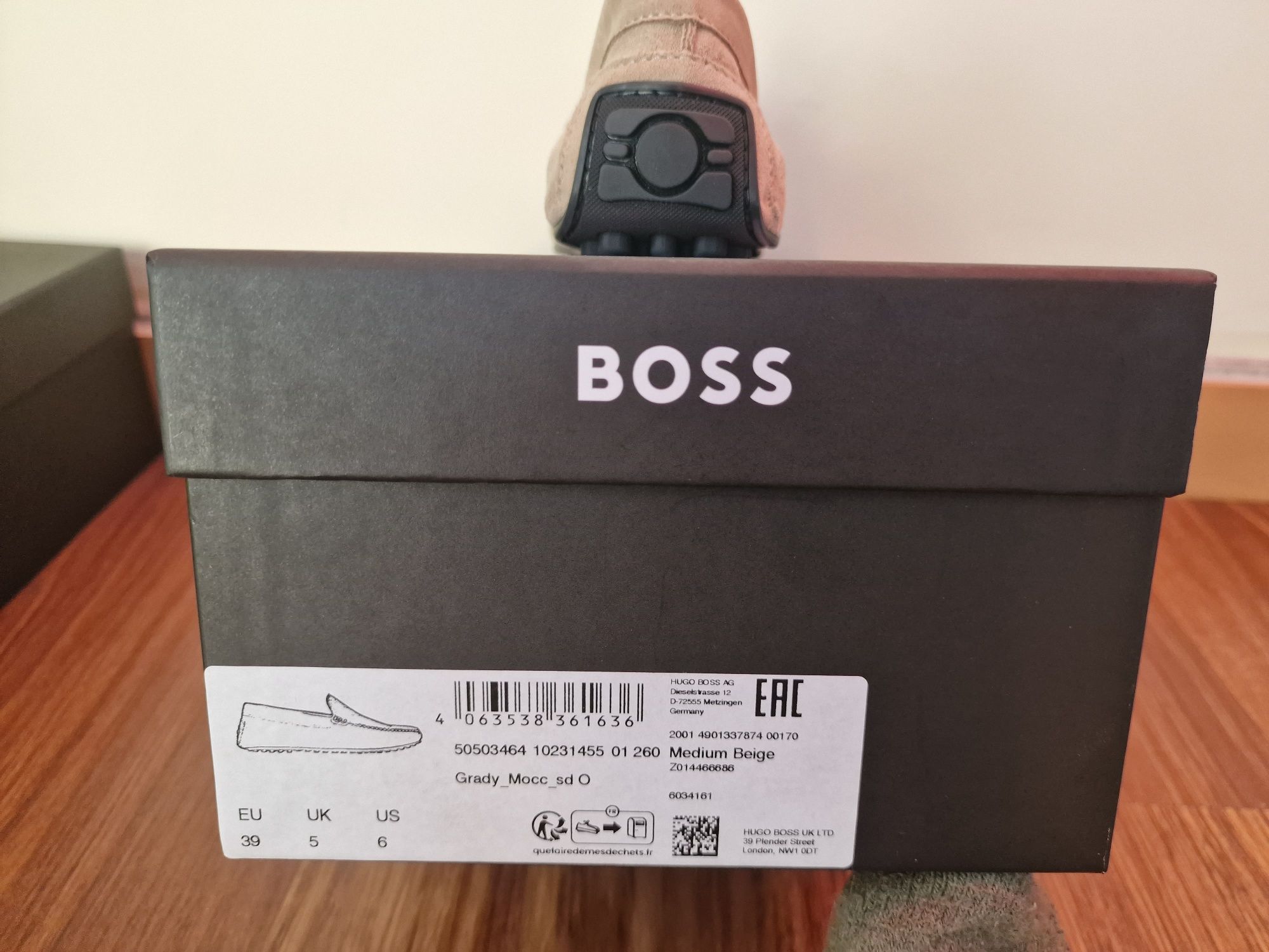 Sapatos Hugo Boss *NOVO*