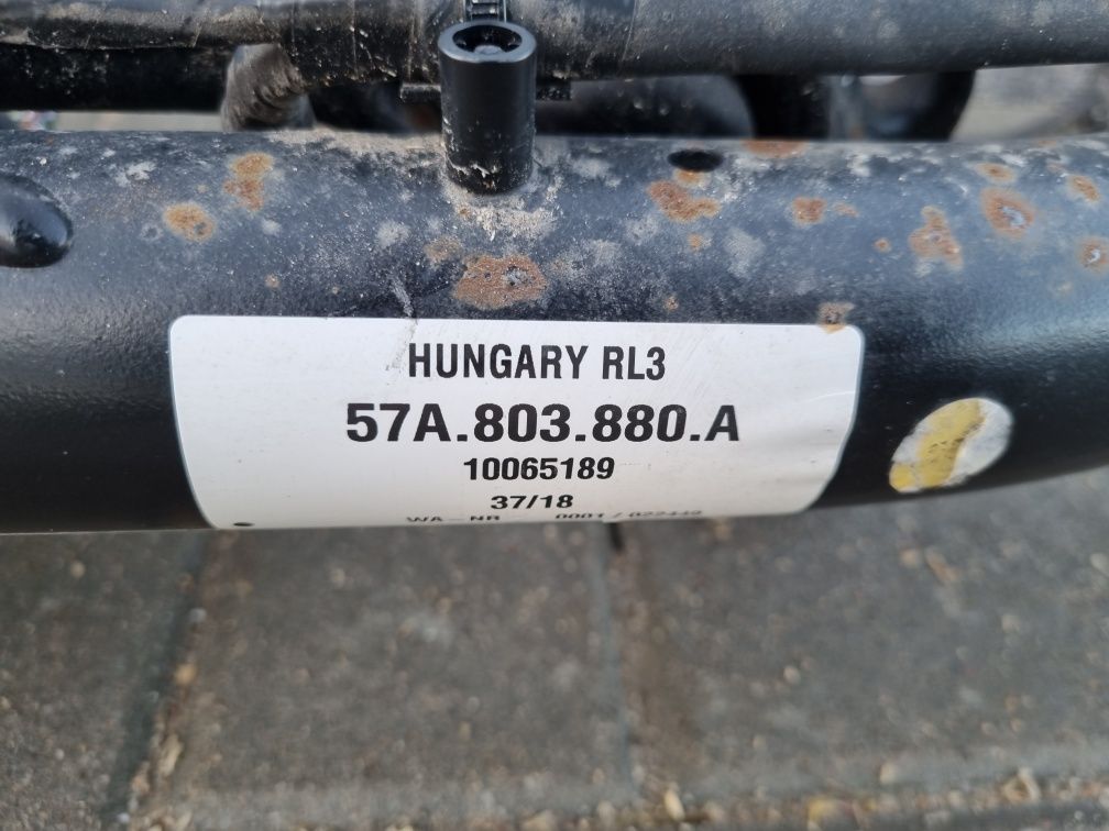 Skoda Karoq Orginalny hak holowniczy z instalacją 57A.803.880A