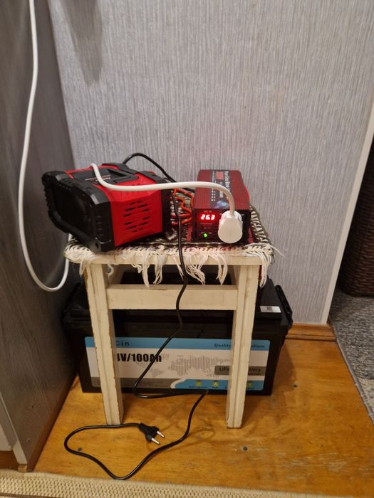 Портативная електростанция lifepo4 12 вольт 160 ампер 2 квт