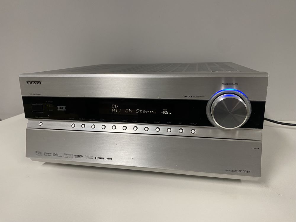 Onkyo TX-NR807 - amplituner 7.1 , zadbany, super stan, hdmi