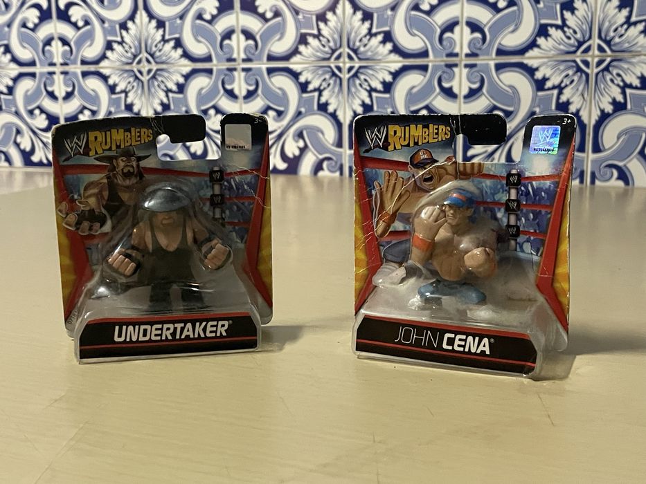 Coleção Figuras Rumblers WWE