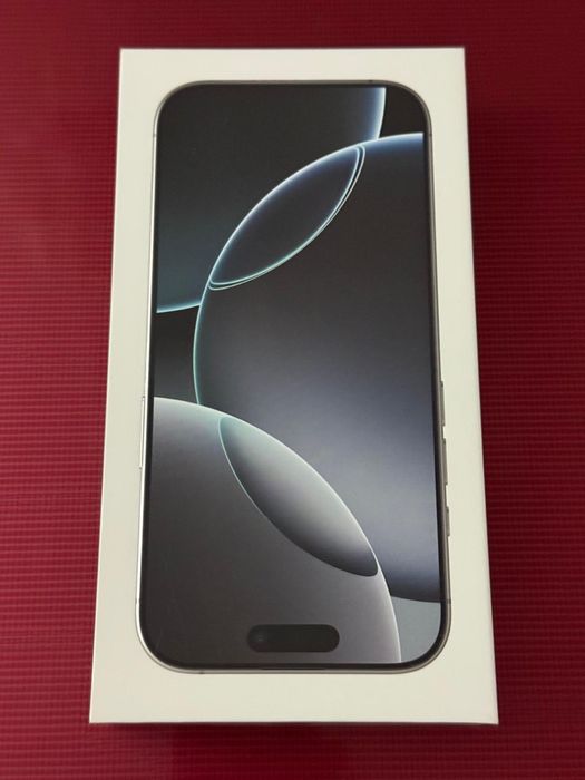 Iphone 16 PRO 128 gb 100% bateria White Titanium