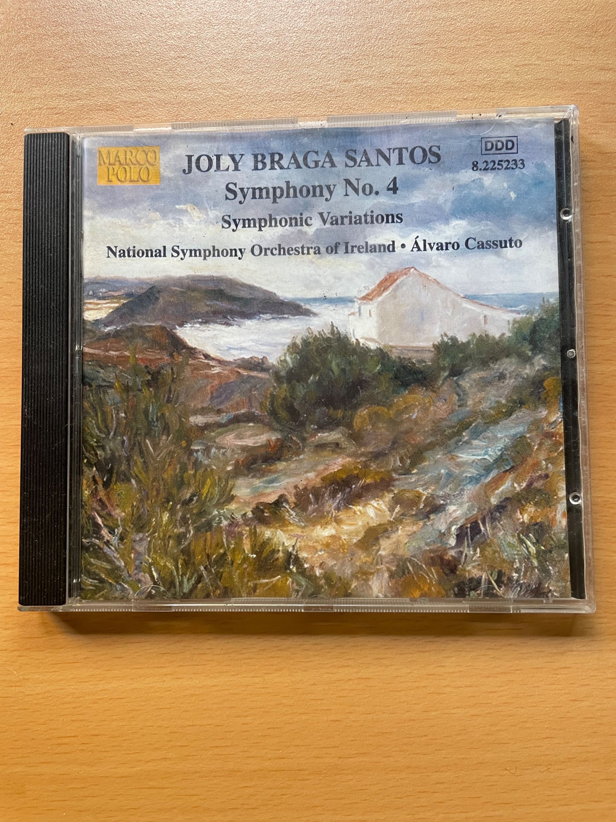 CD Sinfonia número 4 Joly Braga Santos