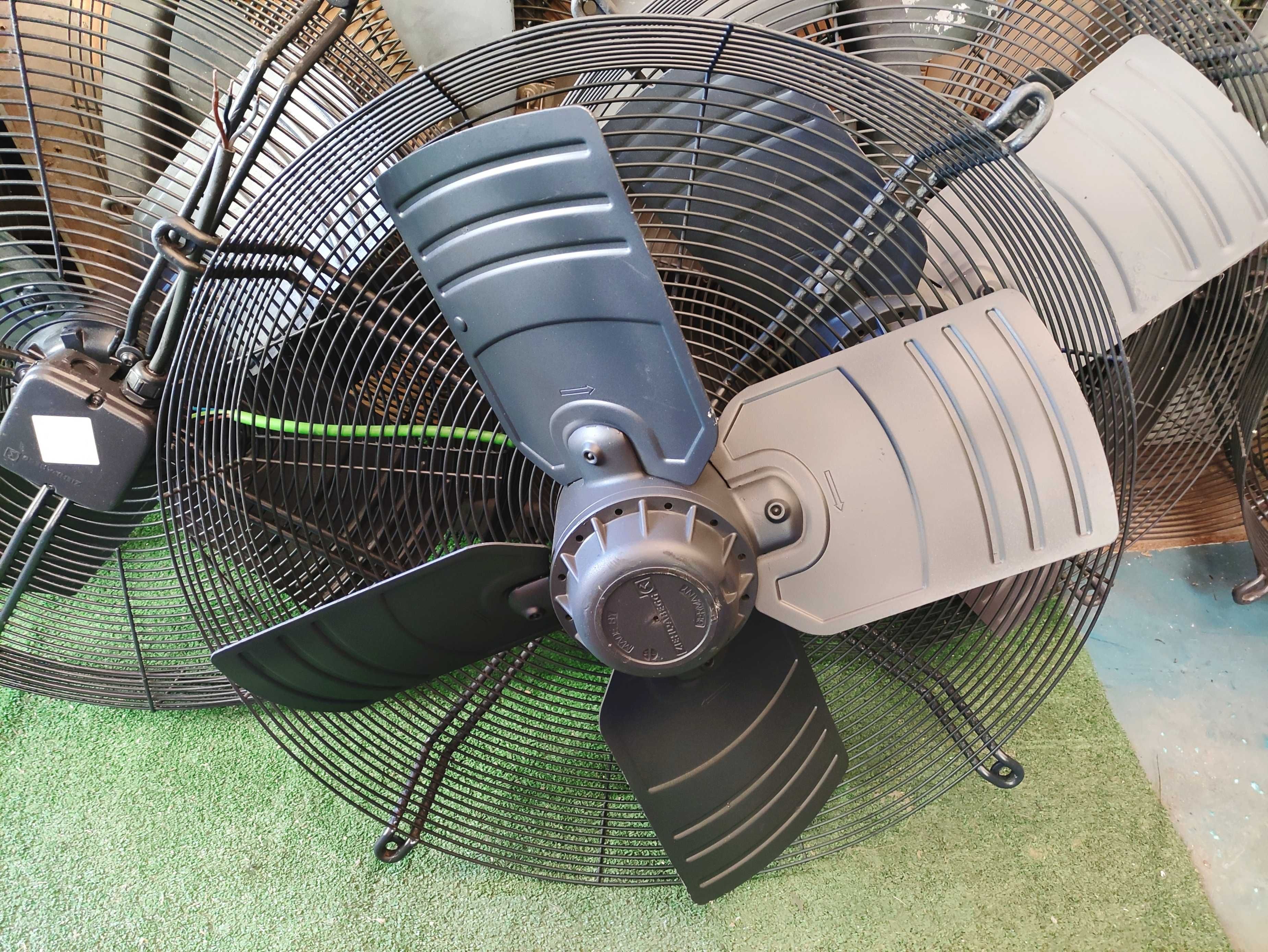 Ventilador / Extratores industriais com motor trifásico