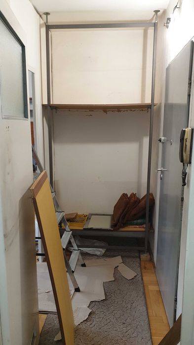 rusztowanie metalowe pod półki stelaż na regał