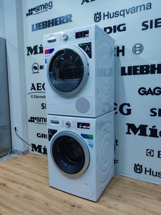 Шикарный комплект Bosch SERIE 8. Стиральная машина+Сушка. 2020.GERMANY