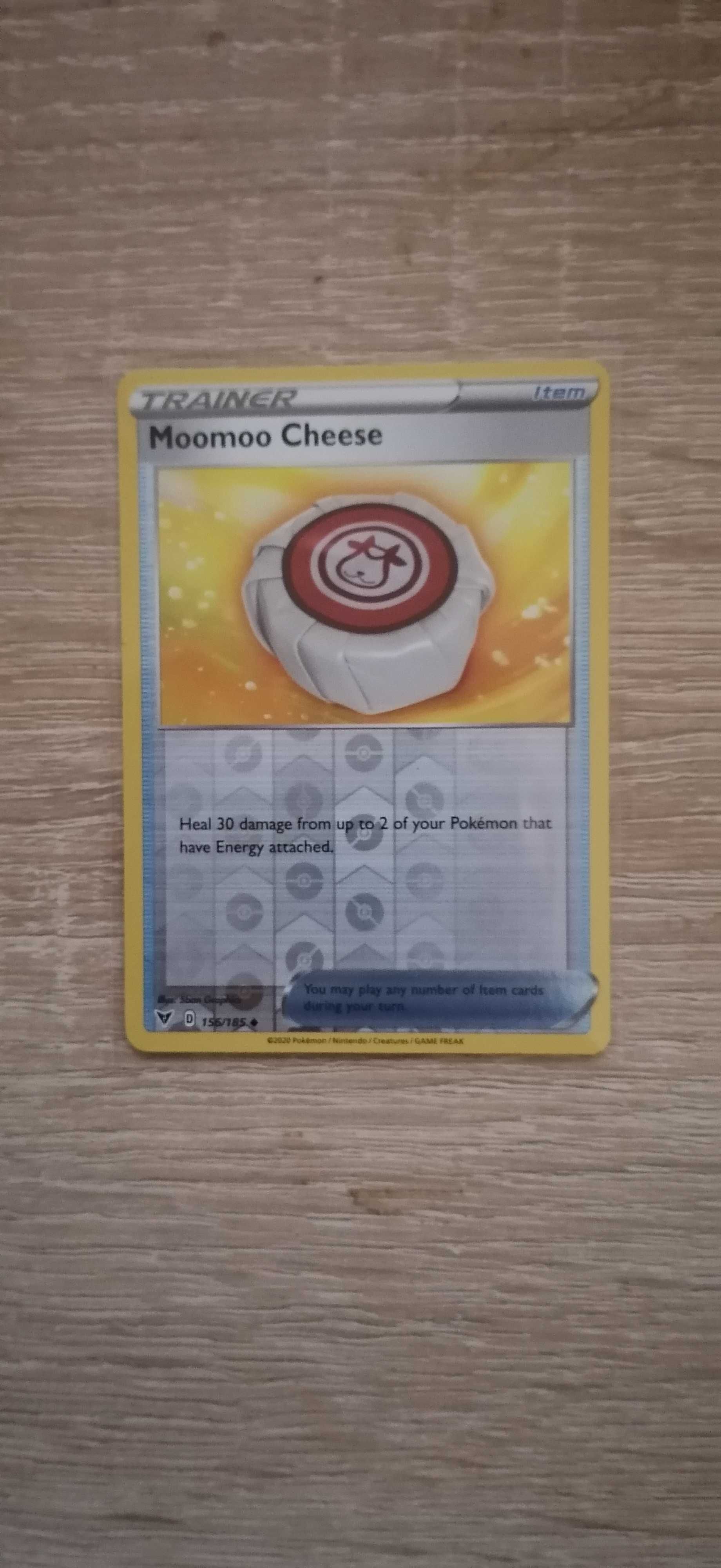 Pokemon Moomoo Cheese 156/185 Vivid Voltage Holo