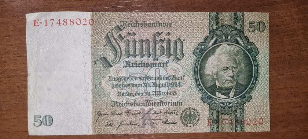 Sprzedam banknoty niemieckie Reichsmark