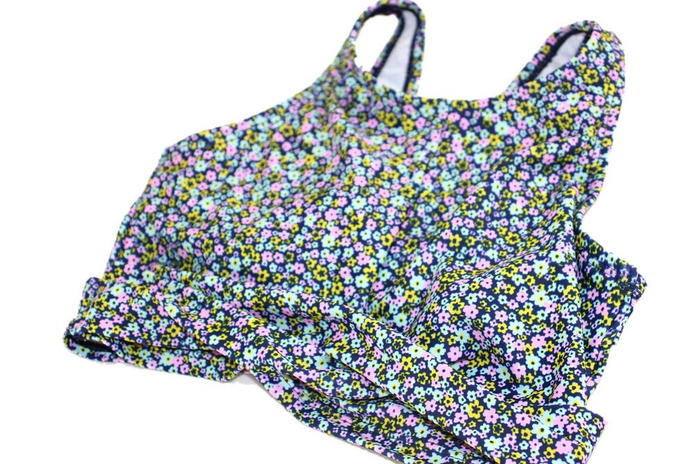 s8 PAGE ONE Dziewczęca Góra Kostiumu Sportowy Biustonosz Top 134/140