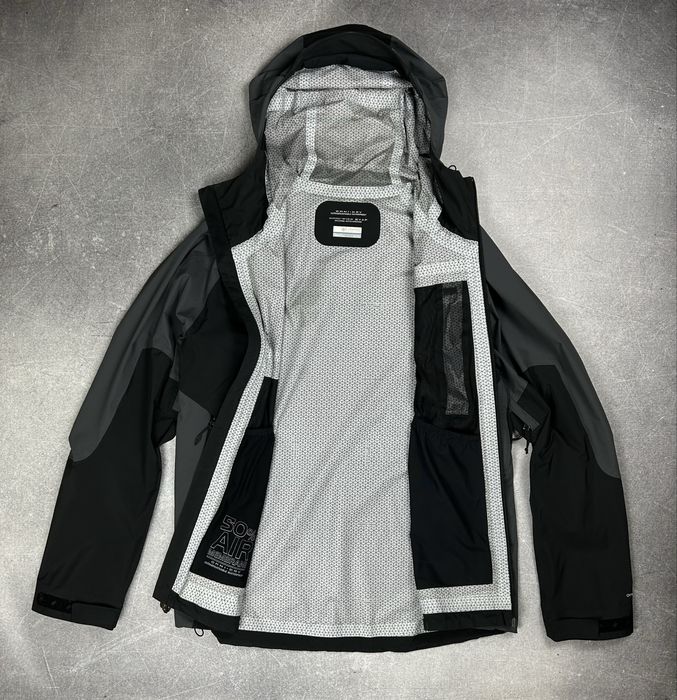 Columbia Omni Dry (XL) куртка штормовка дощовик мембрана чорна сіра