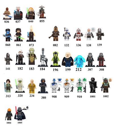 Фигурки Лего Звёздные Войны Lego Star Wars Более 300 моделей Вейдер