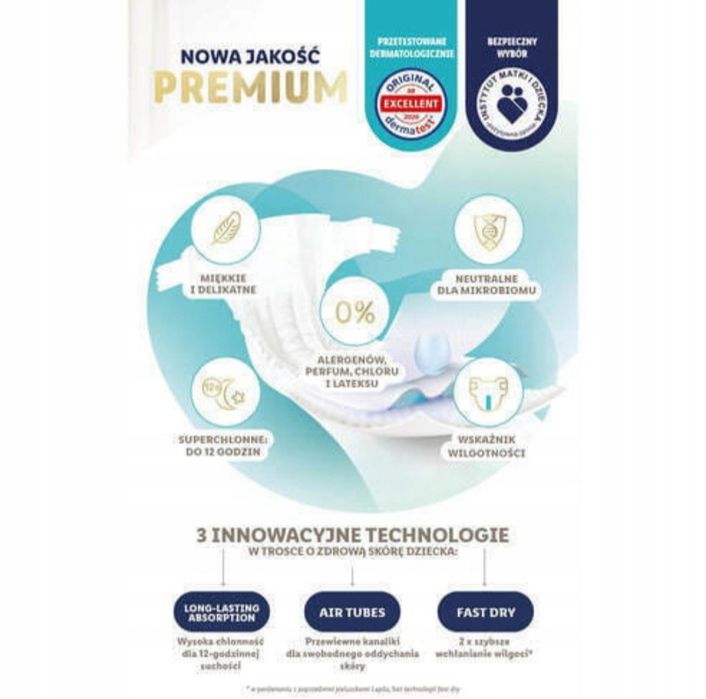 Pieluszki Lupilu 2-5 kg 2x26 szt