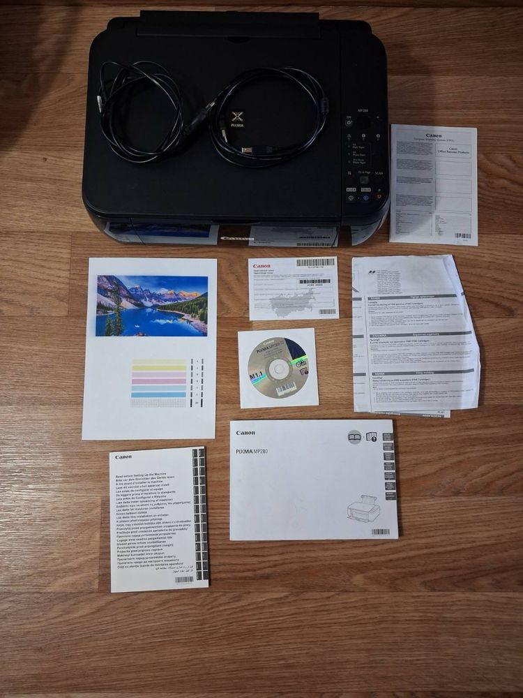 Принтер сканер ксерокс МФУ Canon MP280 картриджи Pg 510 Cl 511
