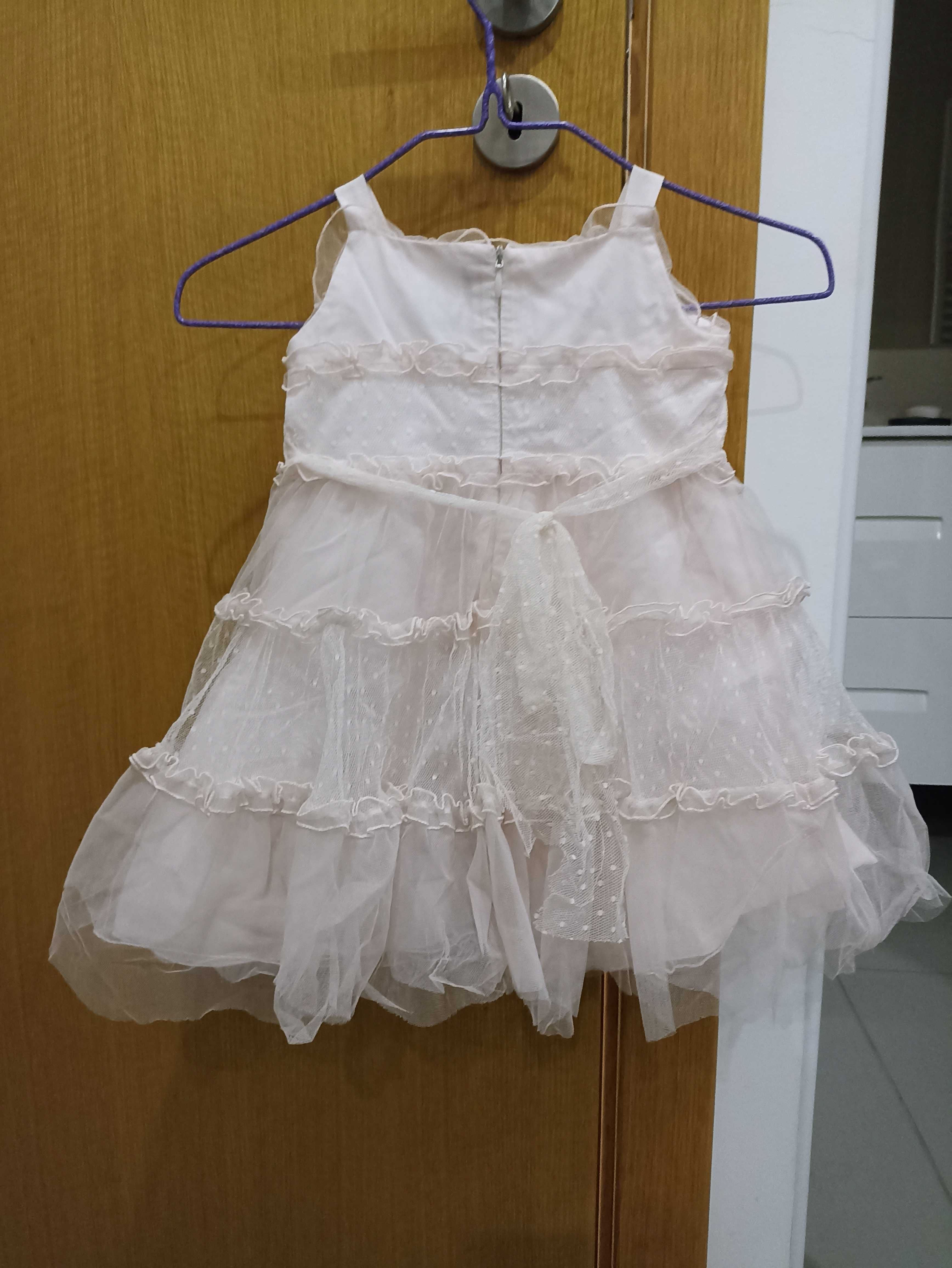 Vestido de cerimónia bebé 12meses