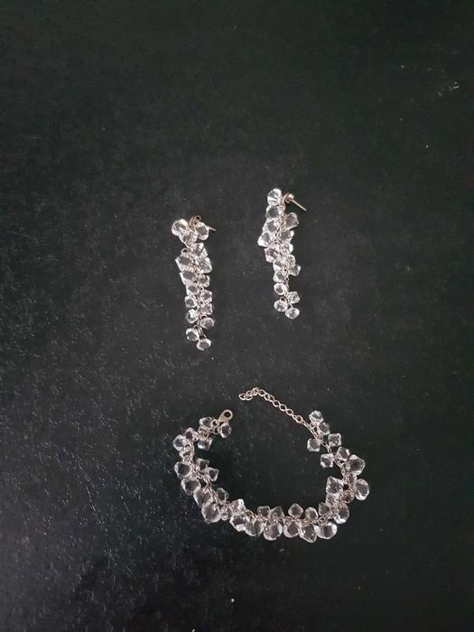 Biżuteria Ślubna swarovski srebro