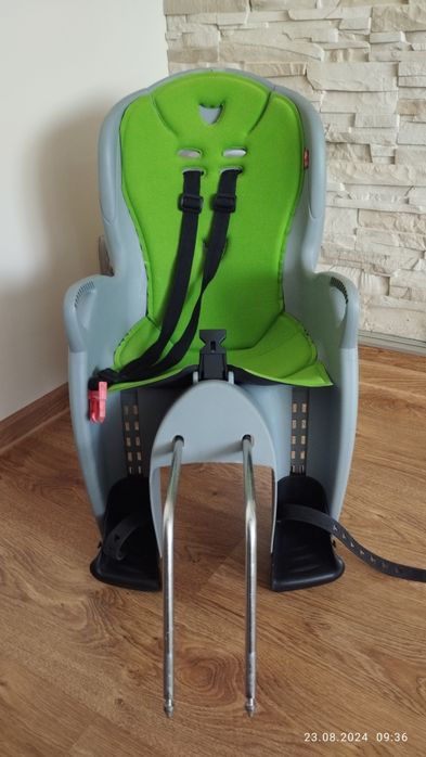 Fotelik rowerowy hamax smiley 2 bazy