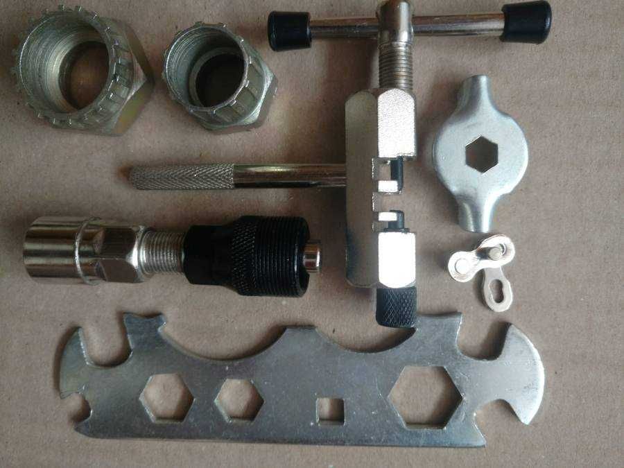 Инструмент съёмник выжимка шатунов цепи каретки кассеты ключ хлыст