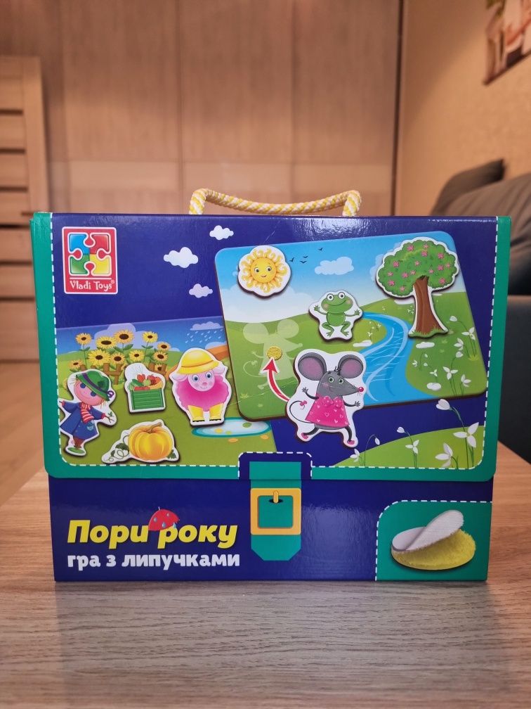 Ігра з липучками Vladi toys "Пори року"