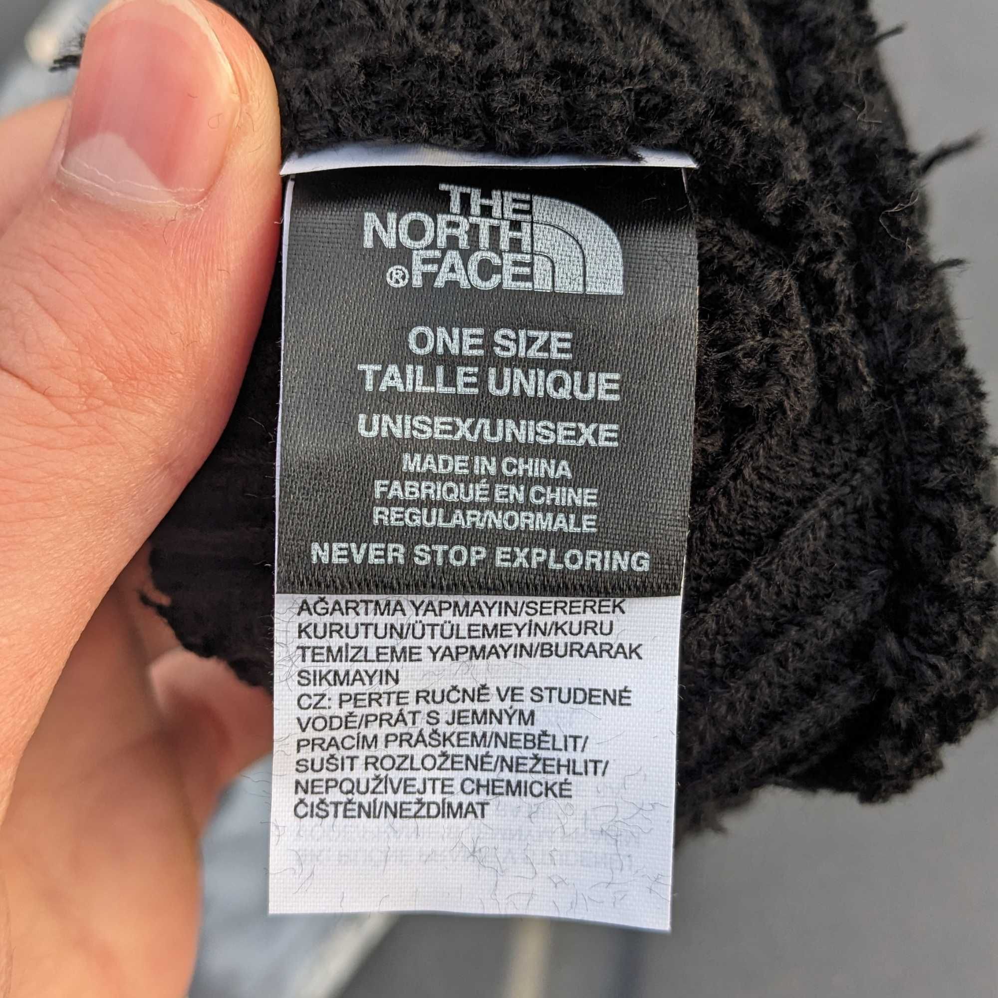 Шапка The North Face, шапка TNF, зимова шапка ТНФ, чоловіча шапка, tnf