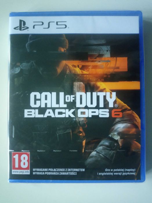 Call of Duty: Black Ops 6 PlayStation 5 (PS5) NOWA Polska Okładka