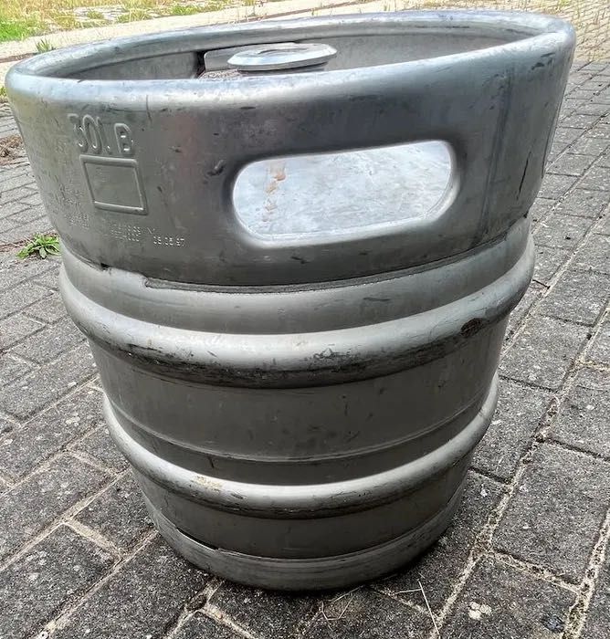 Beczka, keg, destylator 30l.